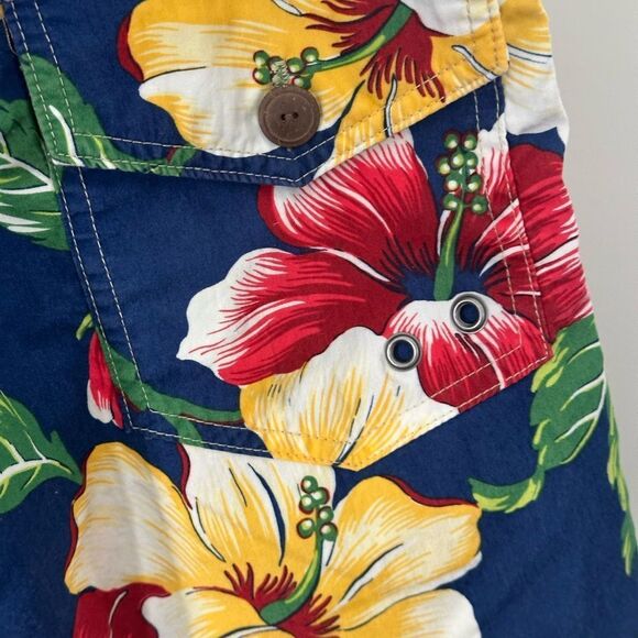 Polo Ralph Lauren Floral VTG Swim Trunks 34 - Picture 4 of 8